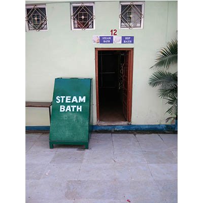 Steam bath hydrotherapy unit